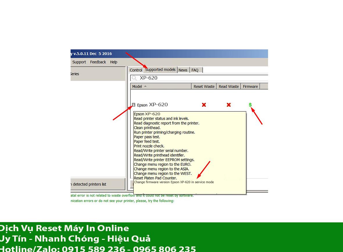 Key Firmware May In Epson XP-620 Step 1